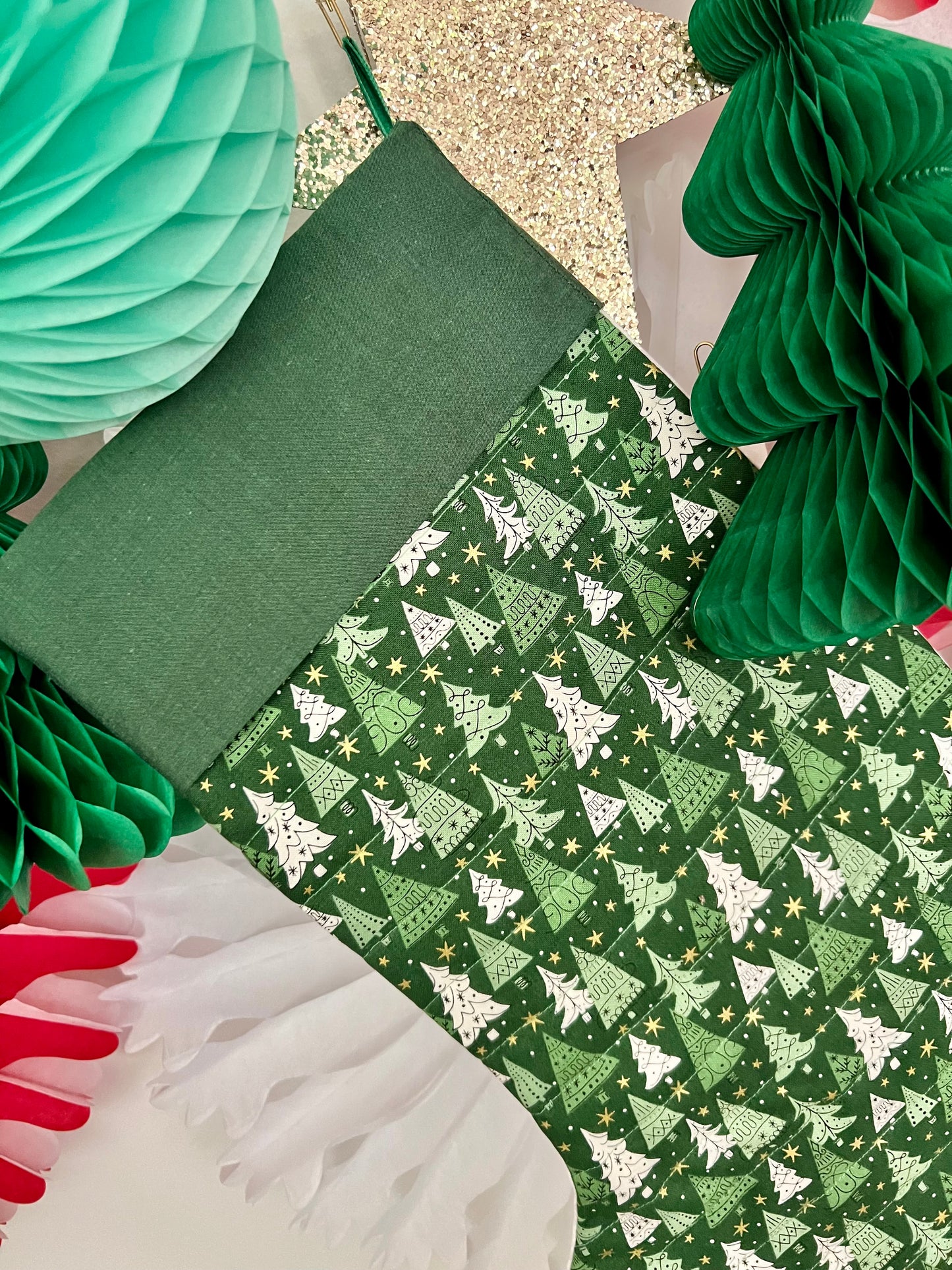 Curls Three - Christmas Stocking