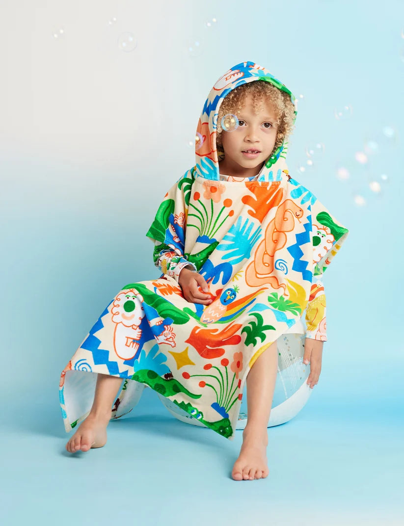 Halcyon Nights - Poncho Towel