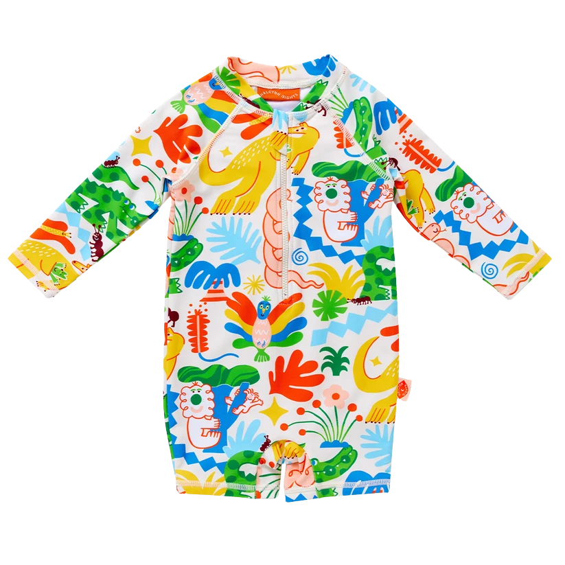 Halcyon Nights - Long Sleeve Rashsuit / Tropicool
