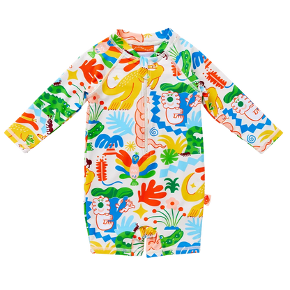 Halcyon Nights - Long Sleeve Rashsuit / Tropicool