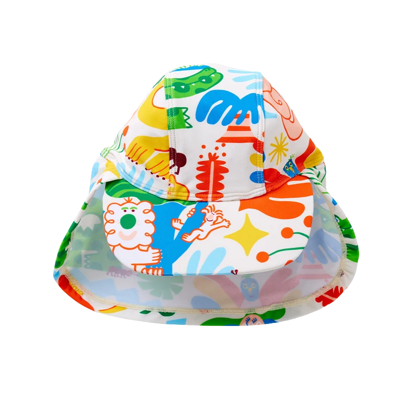 Halcyon Nights - Swim Legionnaire Hat / Tropicool