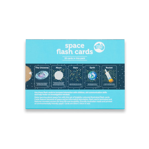 Two Little Ducklings - Space Flash Cards