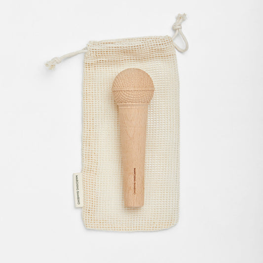 Marching Bambino - wooden Microphone