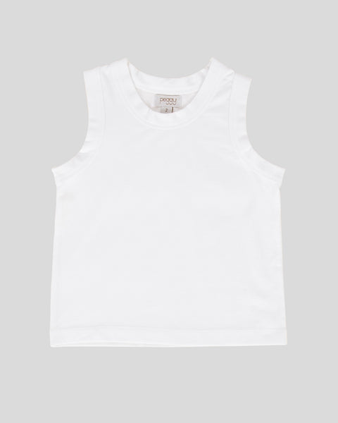 Peggy - Belle Tank / White