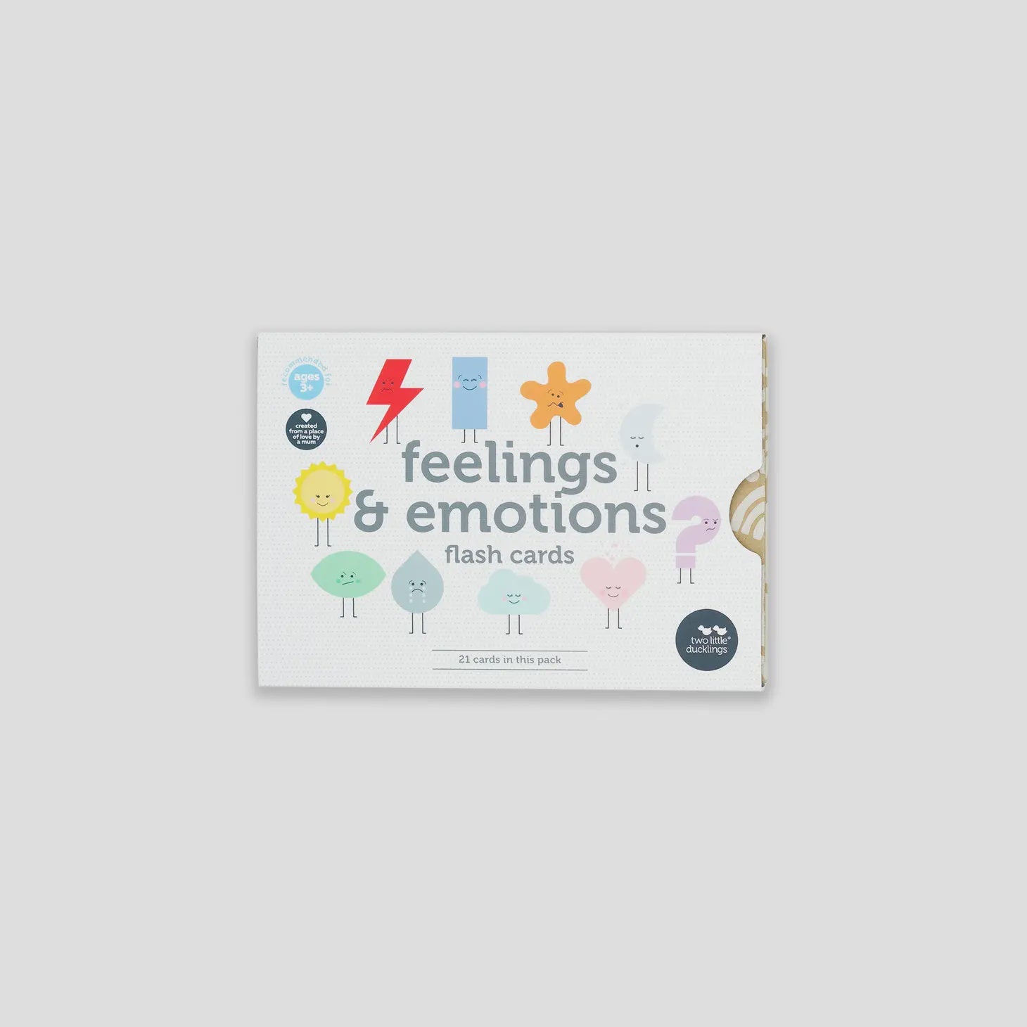 Two Little Ducklings - Feeling and Emotion Flash Cards