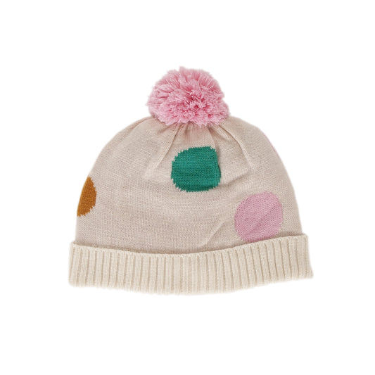 Acorn - Spots Merino Beanie
