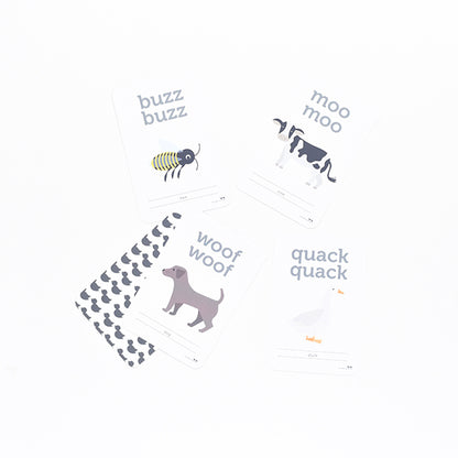 Two Little Ducklings - Animal Sounds Flash Cards