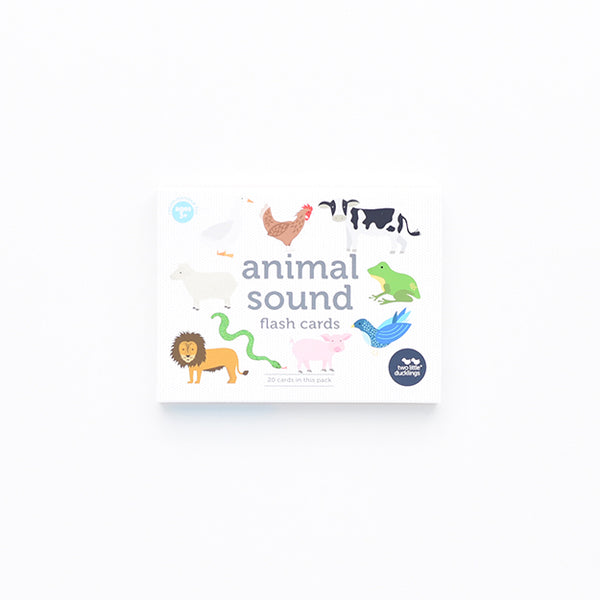 Two Little Ducklings - Animal Sounds Flash Cards