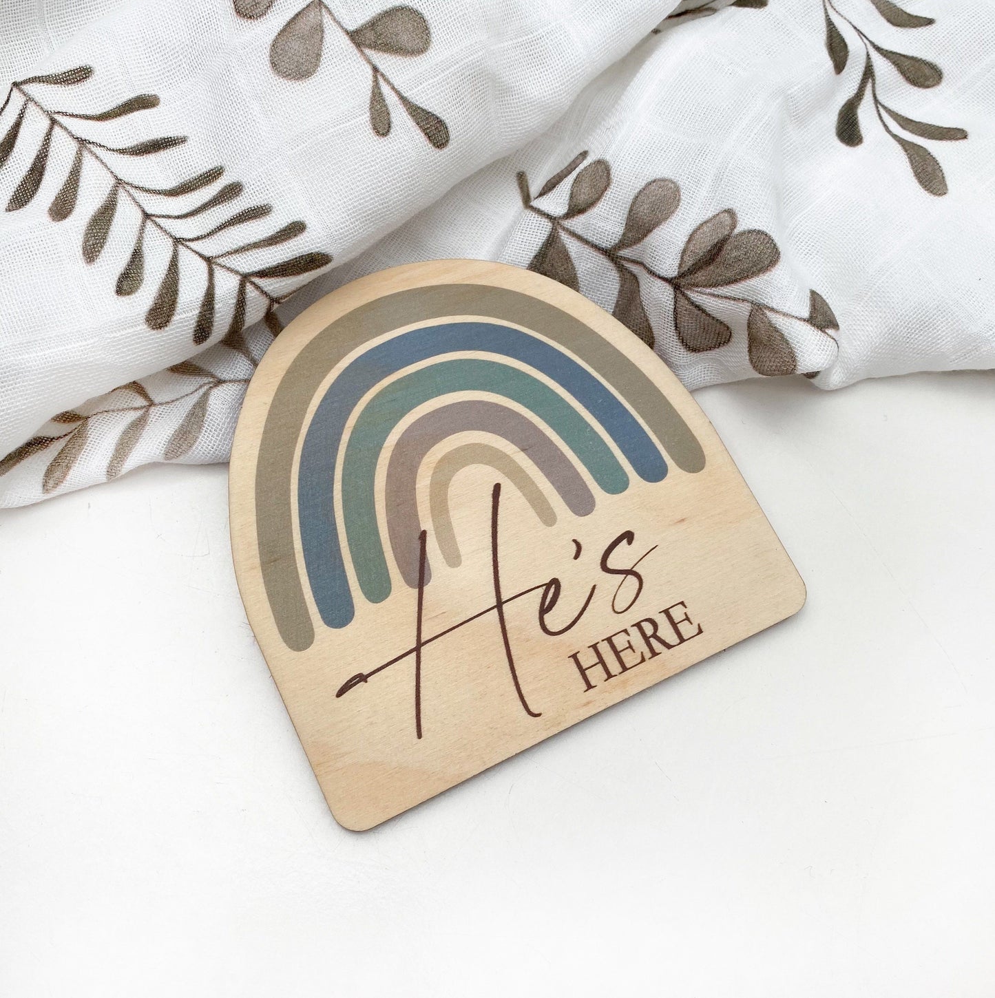 One Chew Three - Baby Milestone Plaques