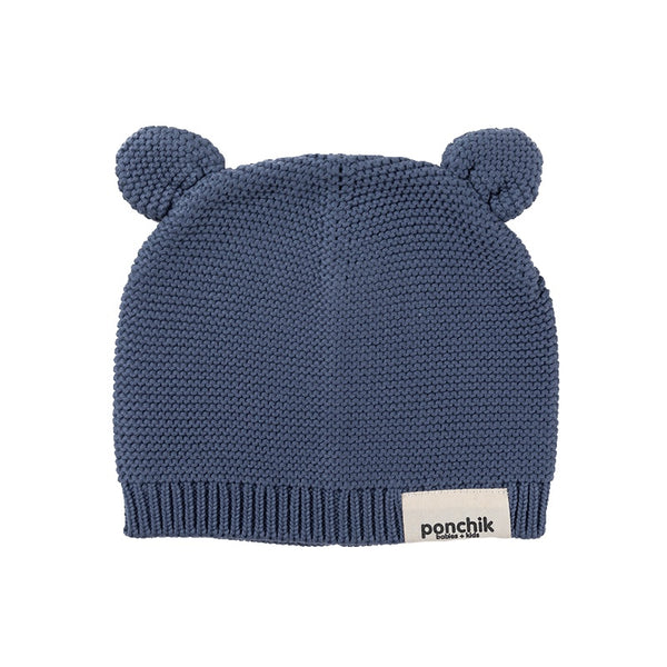 Ponchik Babies + Kids - Bear Ear Knit Beanie