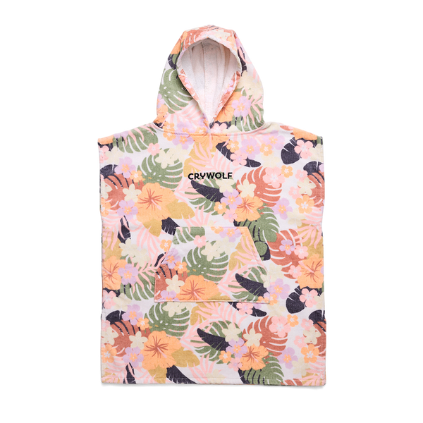 Cry Wolf - Hooded Towel / Tropical Floral