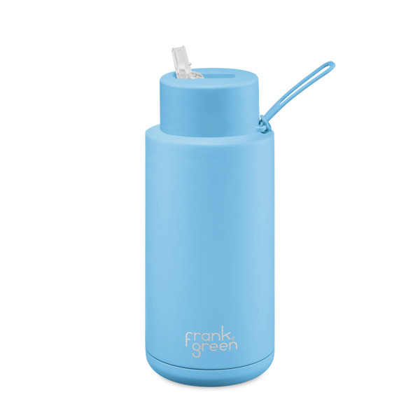 Frank Green - Ceramic Reusable Bottle (Straw) / 34oz