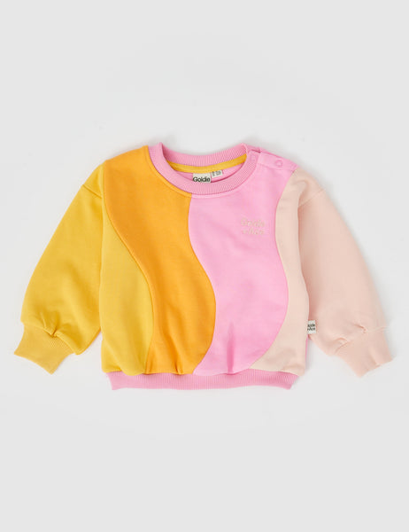 Goldie & Ace - Rio Wave Sweater / Pink Gold Multi