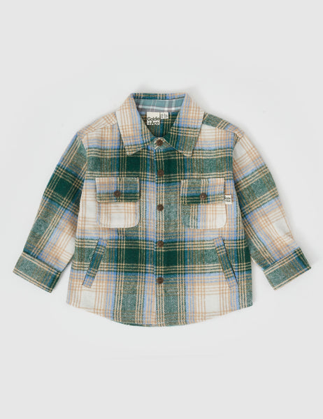 Goldie & Ace - Rowan Check Shirt / Alpine Oat