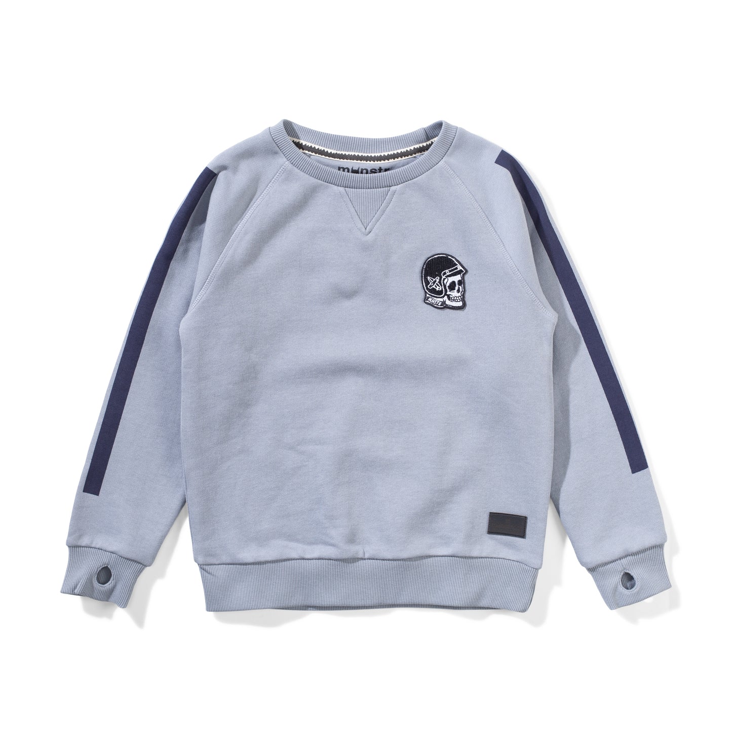 Munster - Skull Racer Crew/Mid Blue
