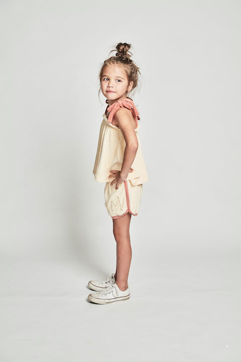 Missie Munster - All Towelled Up Top / Macadamia