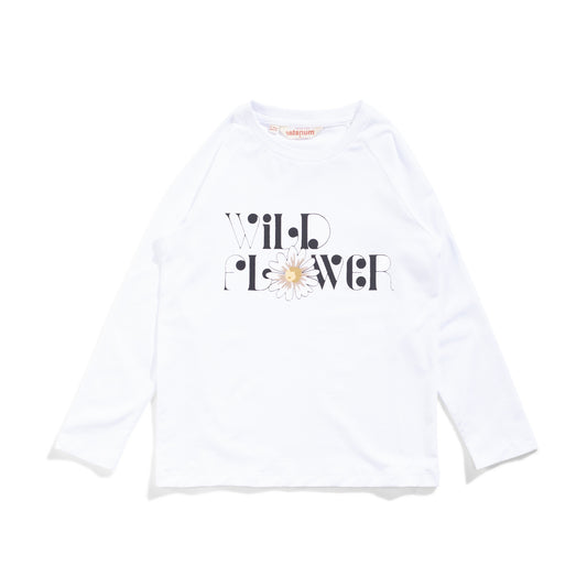 Missie Munster - Wild Flora LS Tee / White