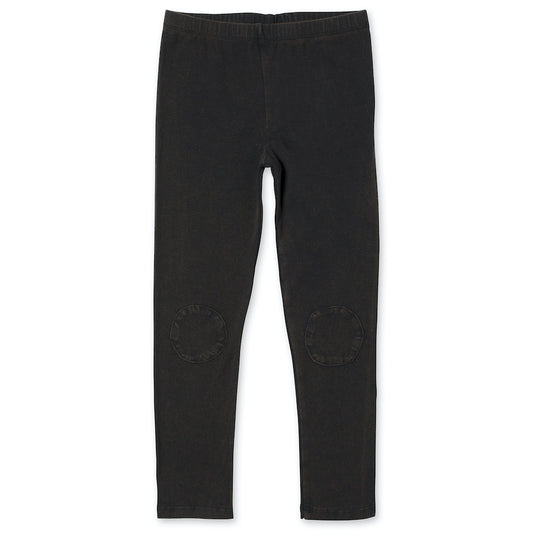 Minti - Blasted Patch Tights / Black Wash