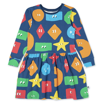 Minti - Shape Party Dress / Navy