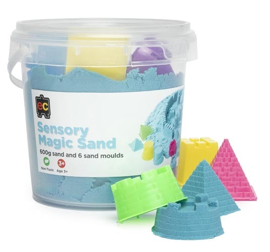 Educational Colours - Sensory Magic Sand with Moulds