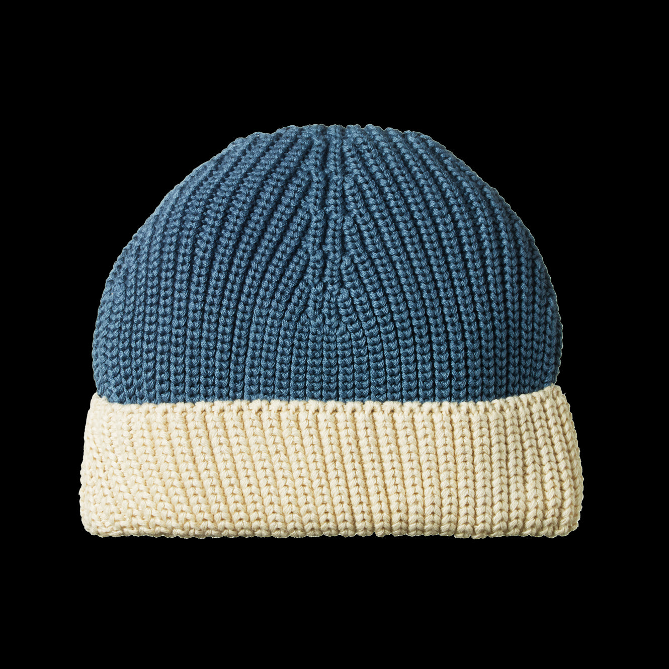 Nature Baby - Forest Beanie / Oatmeal Marl Blue