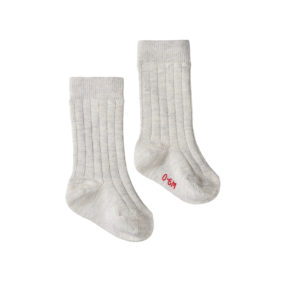 Nature Baby - Organic Cotton Rib Socks