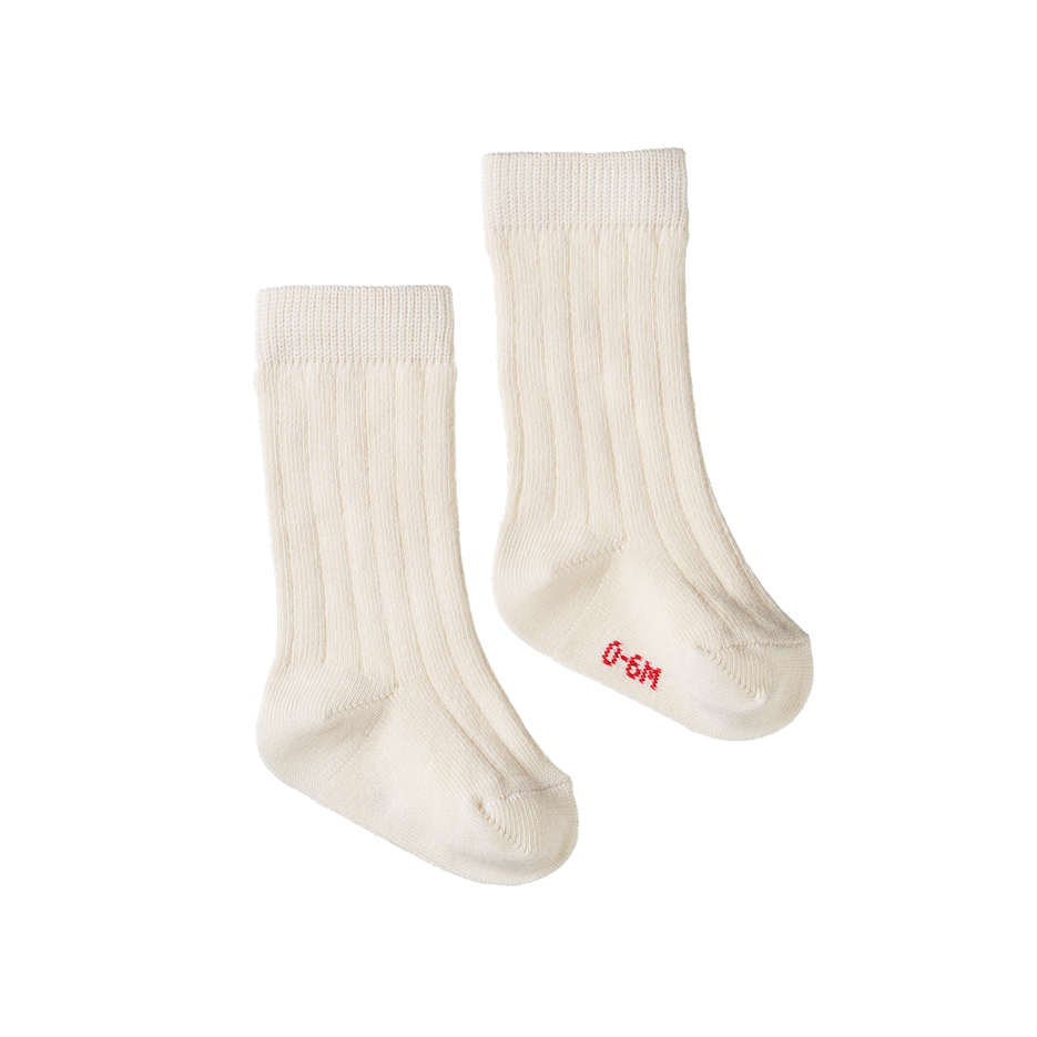 Nature Baby - Organic Cotton Rib Socks