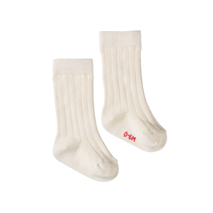 Nature Baby - Organic Cotton Rib Socks