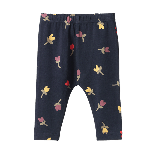 Nature Baby - Navy Tulip Leggings