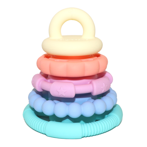 Jellystone - Rainbow Stacker Teether and Toy