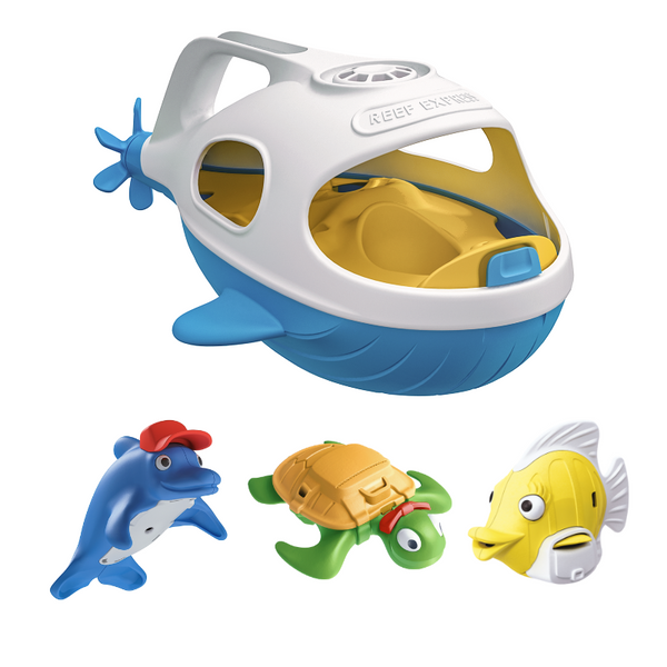 Happy Planet Toys - Reef Express bath Toy Set