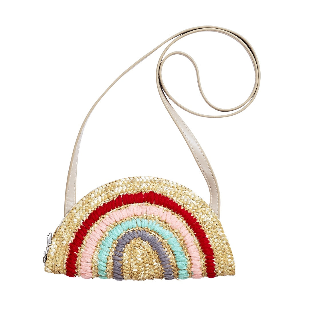 Acorn - Rainbow Straw Bag