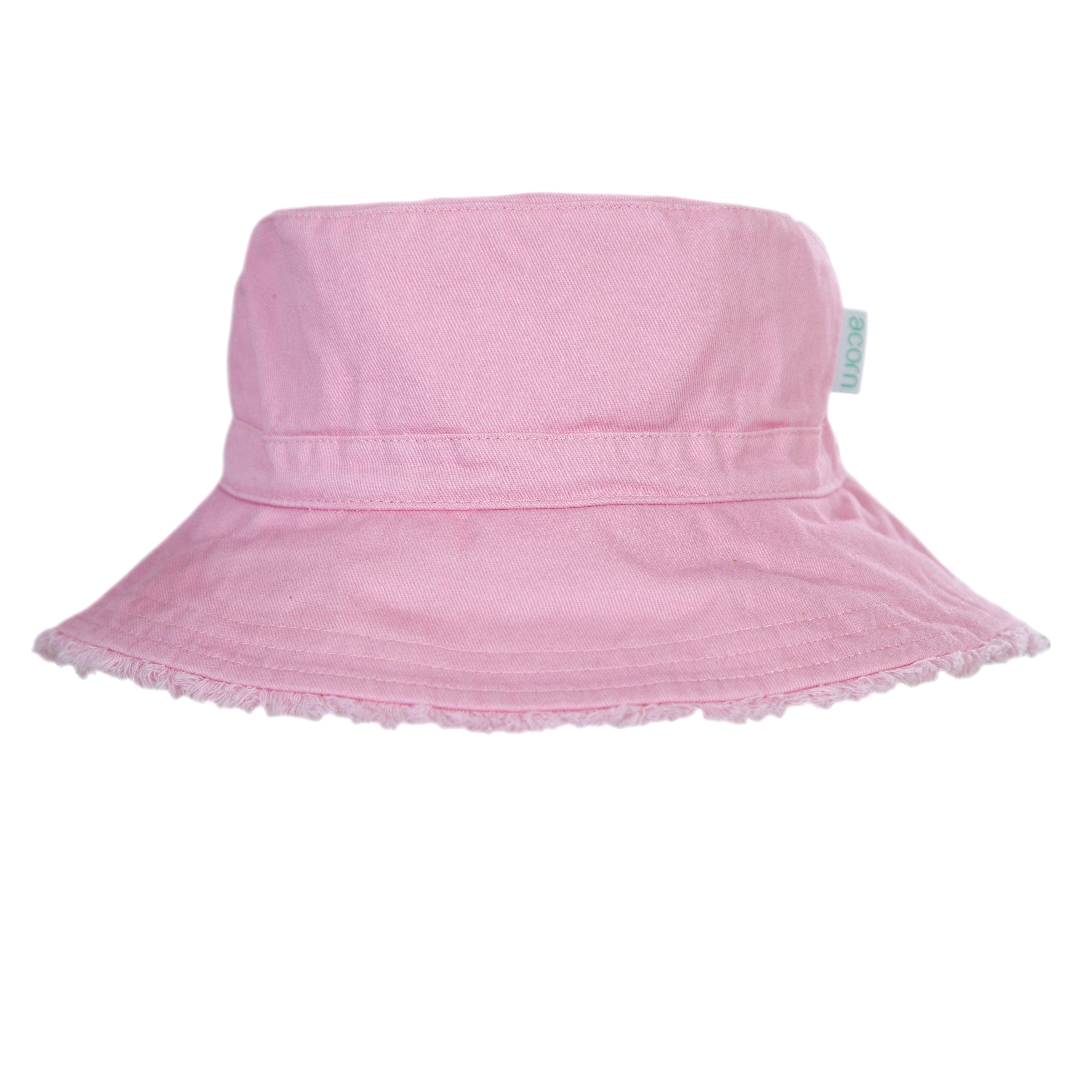 Acorn - Strawberry Frayed Bucket Hat