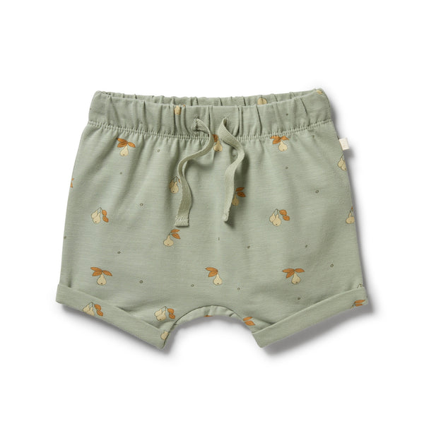 Wilson + Frenchy - Organic Tie Front Short / Perfect Pears