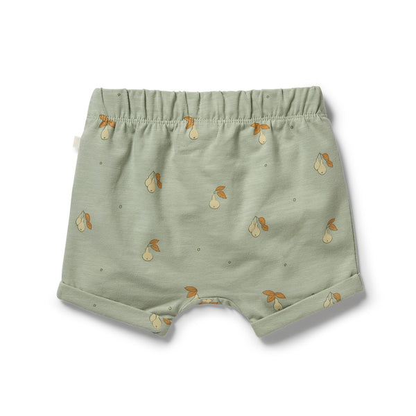 Wilson + Frenchy - Organic Tie Front Short / Perfect Pears