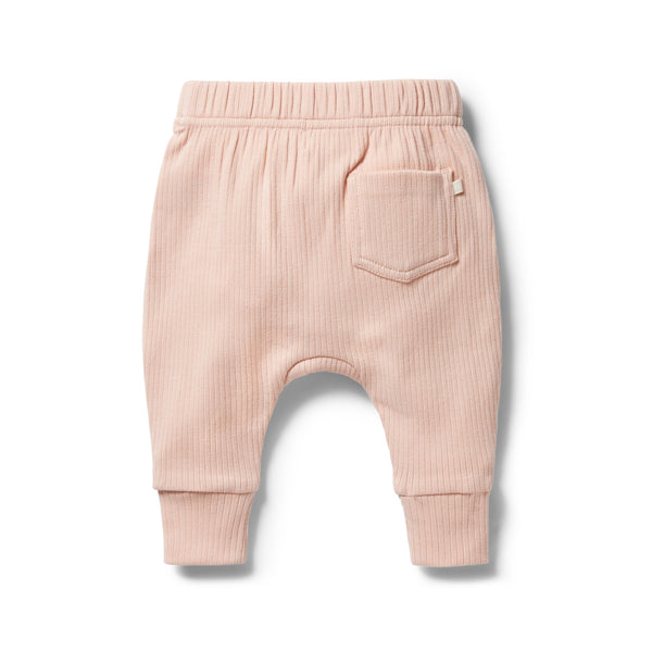 Wilson + Frenchy - Organic French Terry Slouch Pant / Cameo Rose
