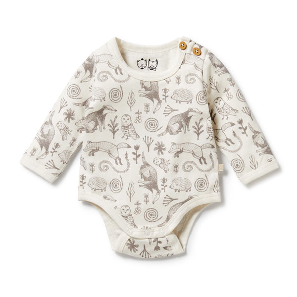 Wilson + Frenchy - Tribal Woods Organic Bodysuit