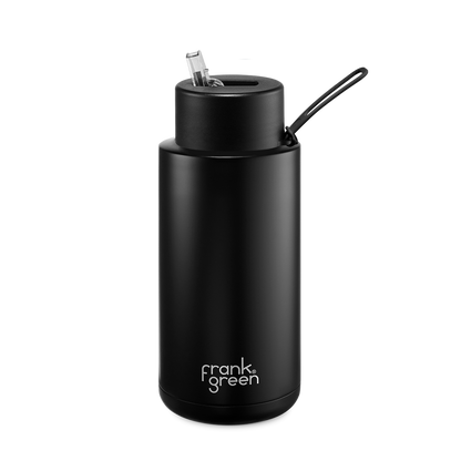 Frank Green - Ceramic Reusable Bottle (Straw) / 34oz