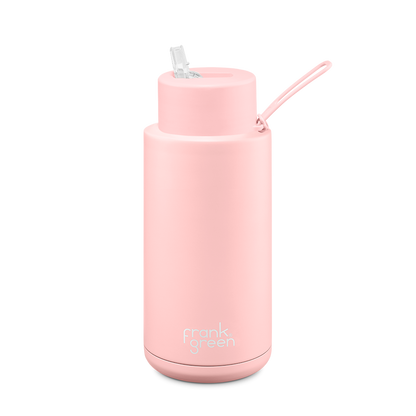Frank Green - Ceramic Reusable Bottle (Straw) / 34oz