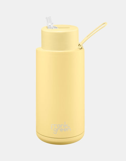 Frank Green - Ceramic Reusable Bottle (Straw) / 34oz