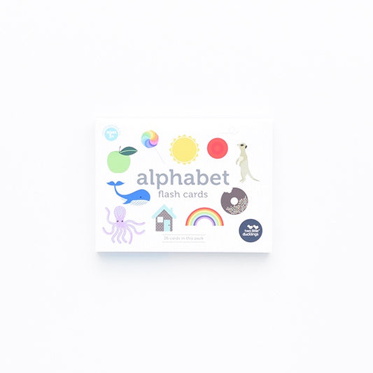Two Little Ducklings - Alphabet Flash Cards