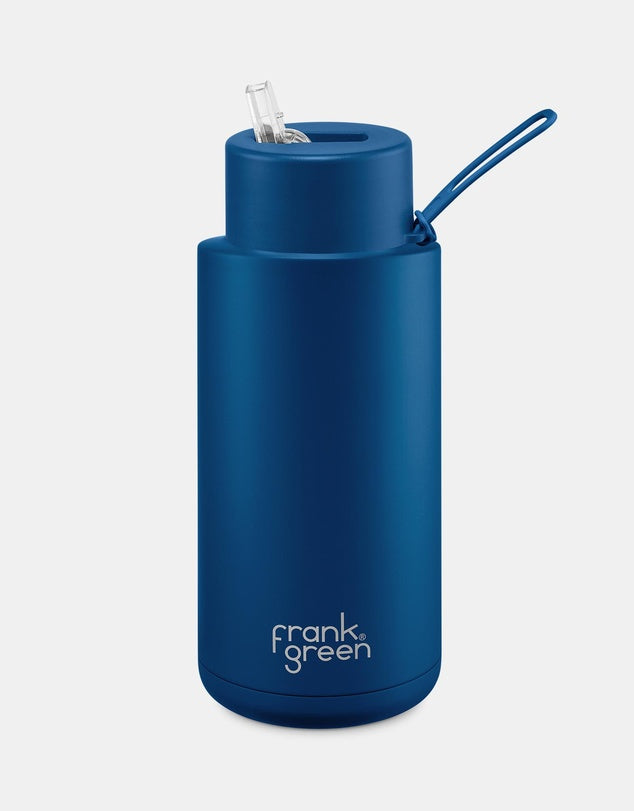 Frank Green - Ceramic Reusable Bottle (Straw) / 34oz