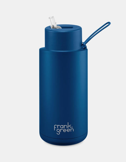 Frank Green - Ceramic Reusable Bottle (Straw) / 34oz
