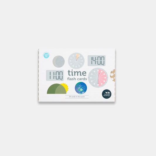 Two Little Ducklings - Time Flash Cards
