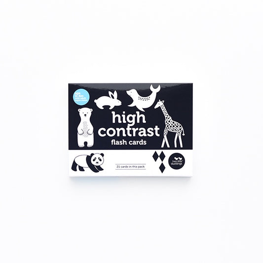 Two Little Ducklings - High Contrast Flash Cards