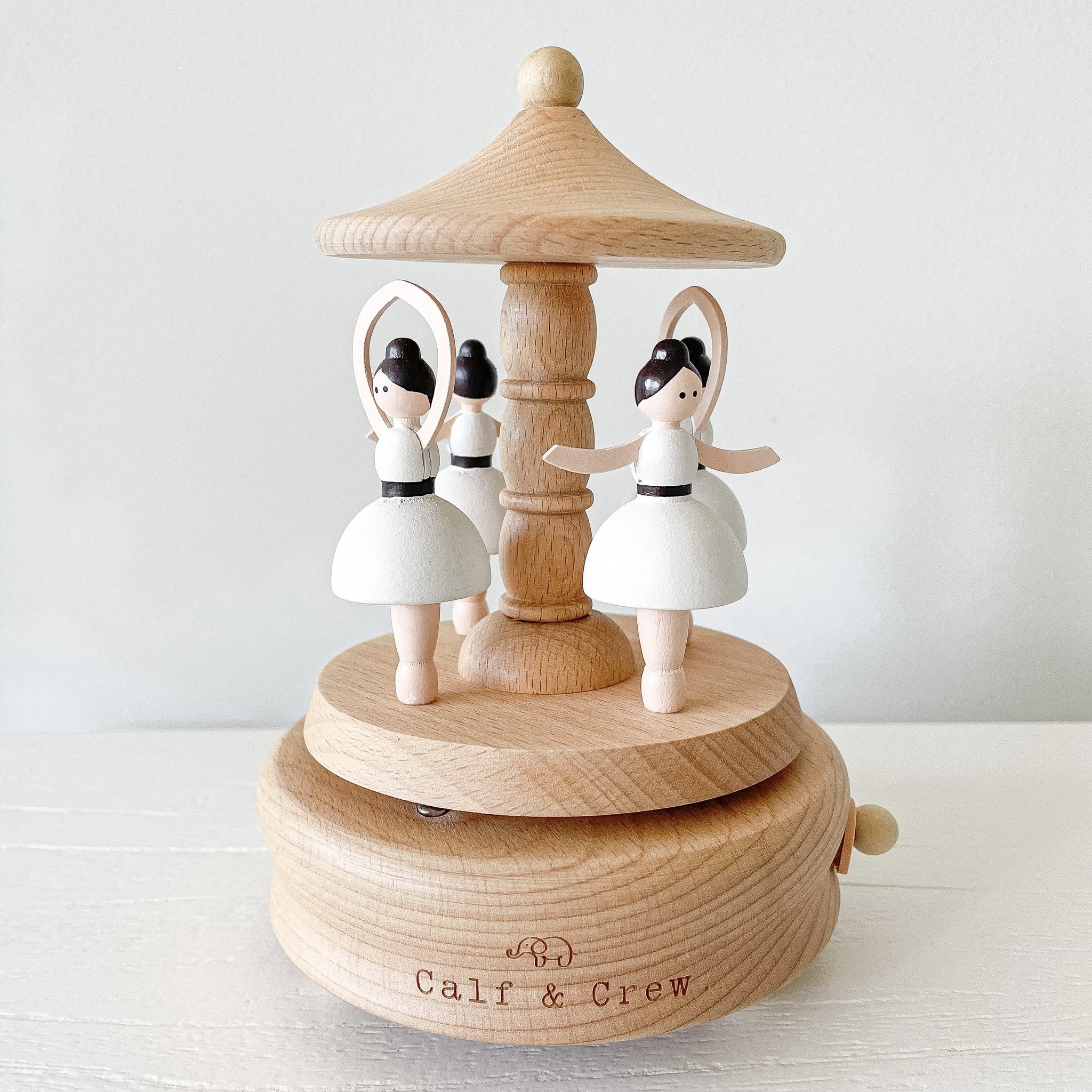 Calf & Crew - Musical Carousel Toy