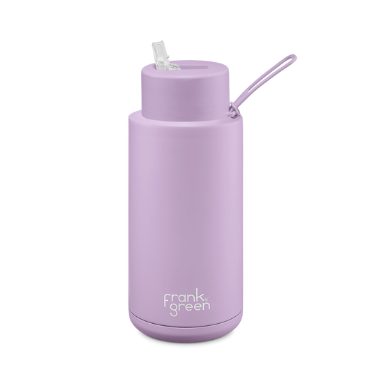 Frank Green - Ceramic Reusable Bottle (Straw) / 34oz