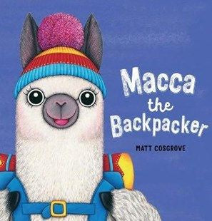 Discoveroo - Macca The Backpacker / Large Hardcover Book