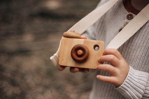 Behind the Trees - Wooden Toy Camera