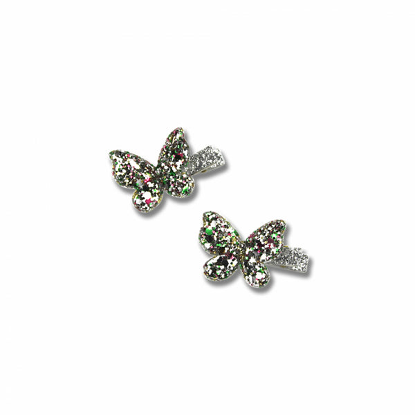 Milk & Soda - Sparkle Mini Butterfly Hair Clip / Assorted